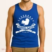 Squirrel Hunter Legendary Squirrel Slayer Squirrel Hunting Cool Gift Tank Top thumb 3