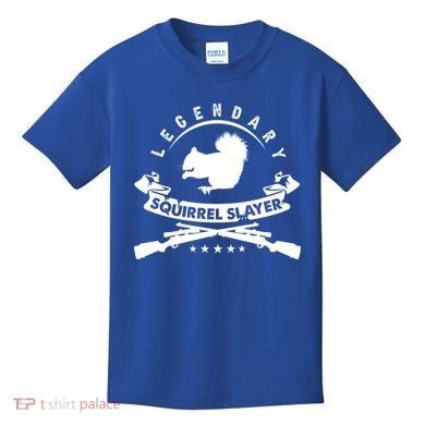 Squirrel Hunter Legendary Squirrel Slayer Squirrel Hunting Cool Gift Kids T-Shirt