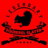 Squirrel Hunter Legendary Squirrel Slayer Squirrel Hunting Cool Gift Santa Hat thumb 1