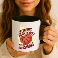 Stealing Hearts Like I Steal Basketballs Coffee Mug thumb 3