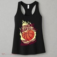 Stealing Hearts Like I Steal Basketballs Women's Tank Top thumb 3