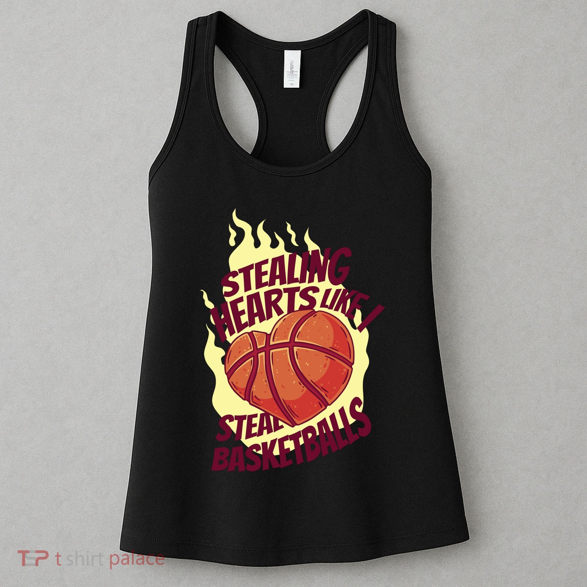 Stealing Hearts Like I Steal Basketballs Women's Tank Top