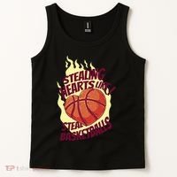 Stealing Hearts Like I Steal Basketballs Tank Top thumb 2