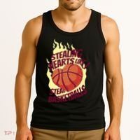 Stealing Hearts Like I Steal Basketballs Tank Top thumb 3