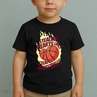 Stealing Hearts Like I Steal Basketballs Toddler T-Shirt thumb 2