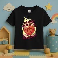 Stealing Hearts Like I Steal Basketballs Toddler T-Shirt thumb 3