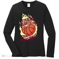 Stealing Hearts Like I Steal Basketballs Women's Long Sleeve Shirt thumb 0