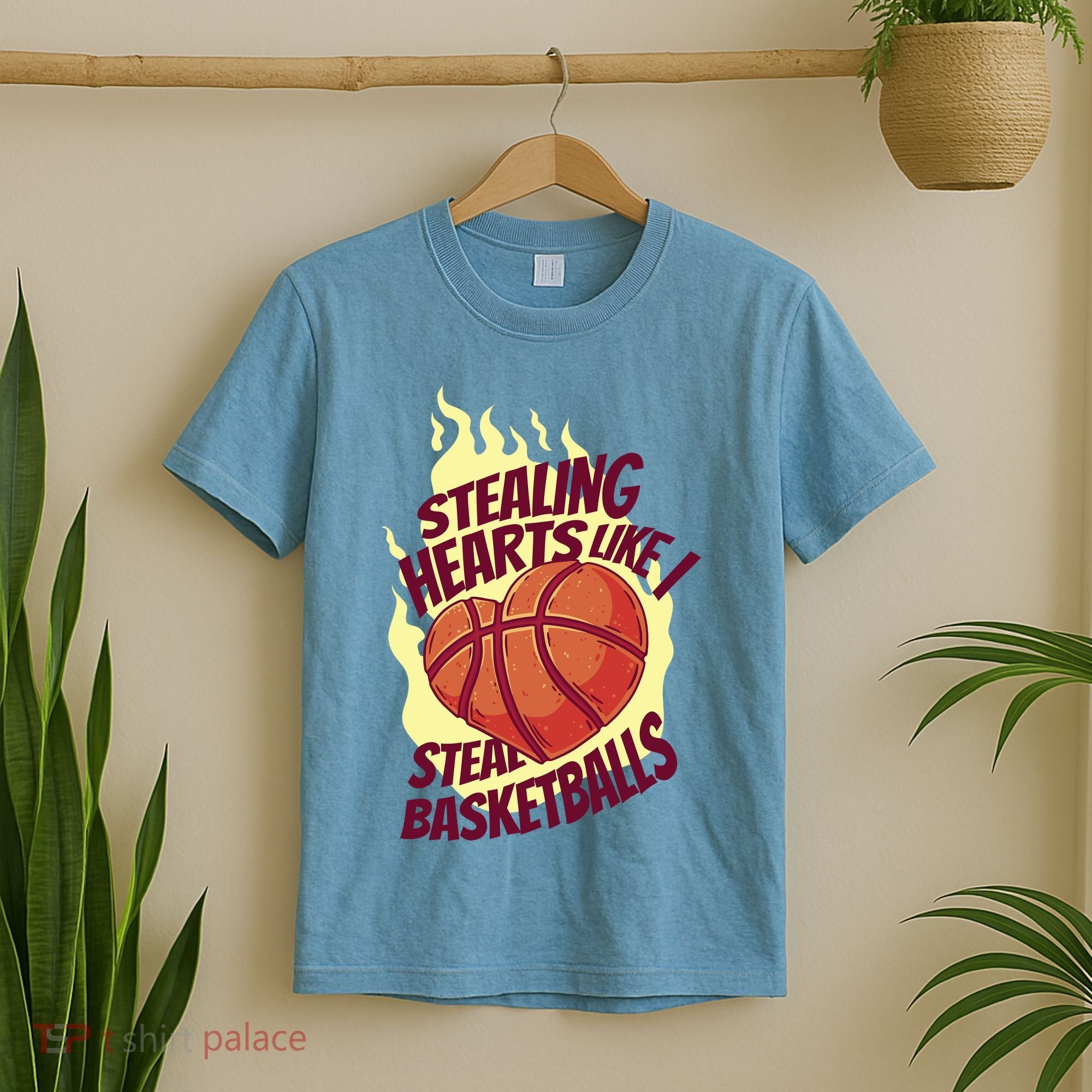 Stealing Hearts Like I Steal Basketballs T-Shirt