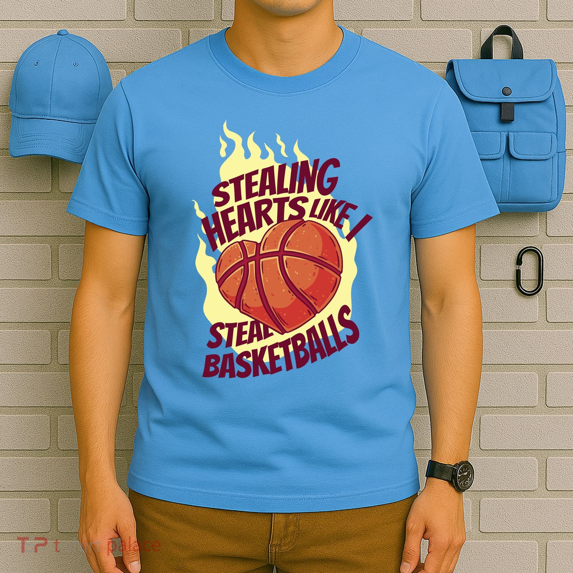 Stealing Hearts Like I Steal Basketballs T-Shirt