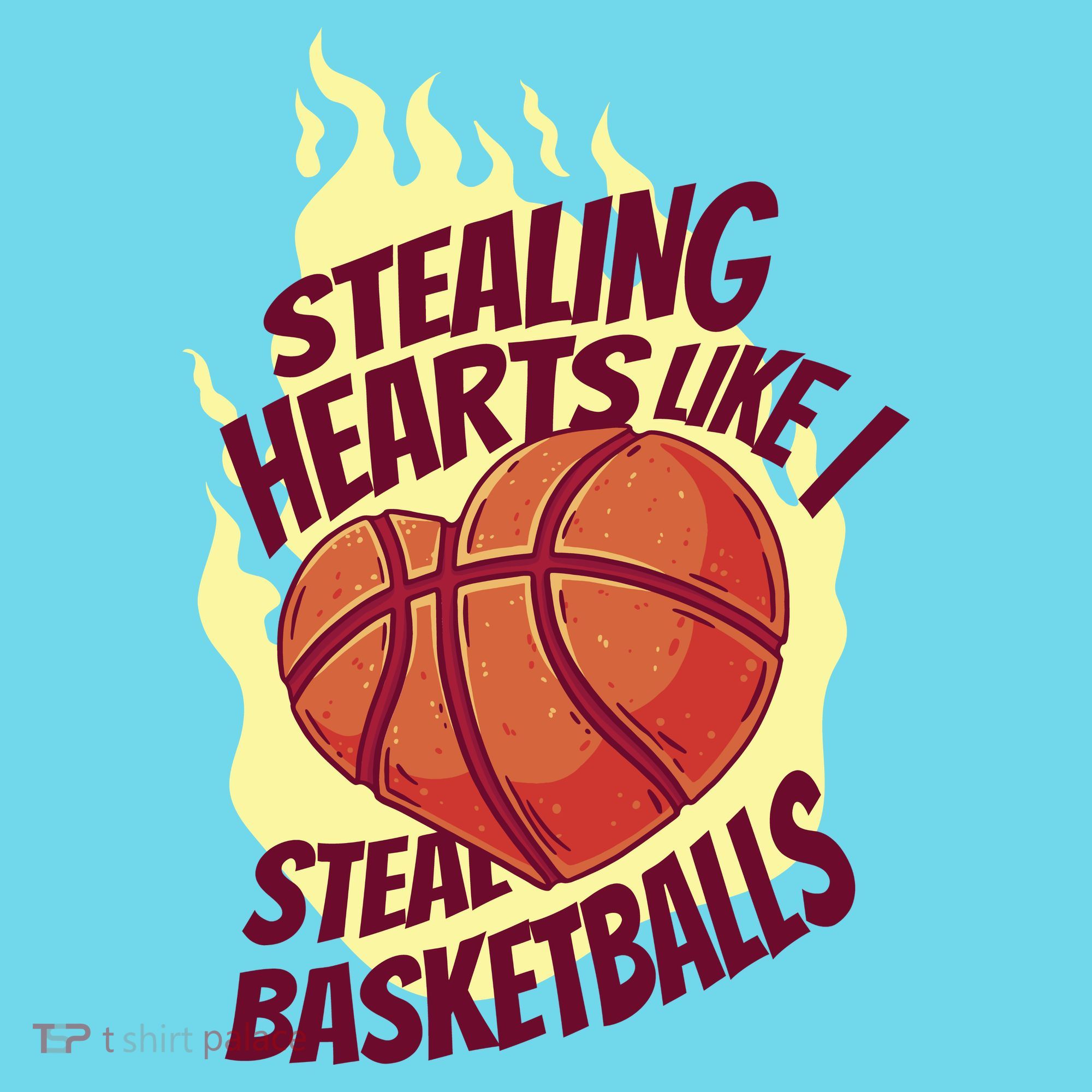 Stealing Hearts Like I Steal Basketballs T-Shirt
