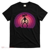 Siren Head Lazy Halloween Costume Retro Cryptid Creepy T-Shirt thumb 0