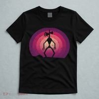Siren Head Lazy Halloween Costume Retro Cryptid Creepy T-Shirt thumb 5