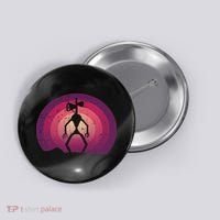 Siren Head Lazy Halloween Costume Retro Cryptid Creepy Button thumb 0