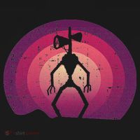 Siren Head Lazy Halloween Costume Retro Cryptid Creepy Mousepad thumb 1