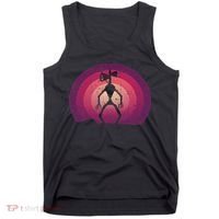 Siren Head Lazy Halloween Costume Retro Cryptid Creepy Tank Top thumb 0
