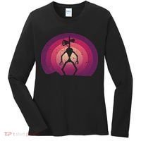 Siren Head Lazy Halloween Costume Retro Cryptid Creepy Women's Long Sleeve Shirt thumb 0