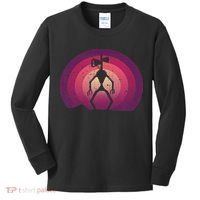 Siren Head Lazy Halloween Costume Retro Cryptid Creepy Kids Long Sleeve Shirt thumb 0