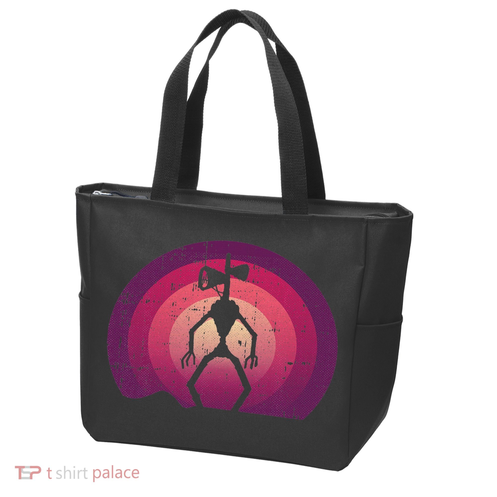 Siren Head Lazy Halloween Costume Retro Cryptid Creepy Tote Bag