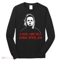 Scary Horror Movies Halloween Costume Party Gift Long Sleeve Shirt thumb 0