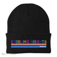 Sterling Heights Michigan Retro Beanie thumb 0
