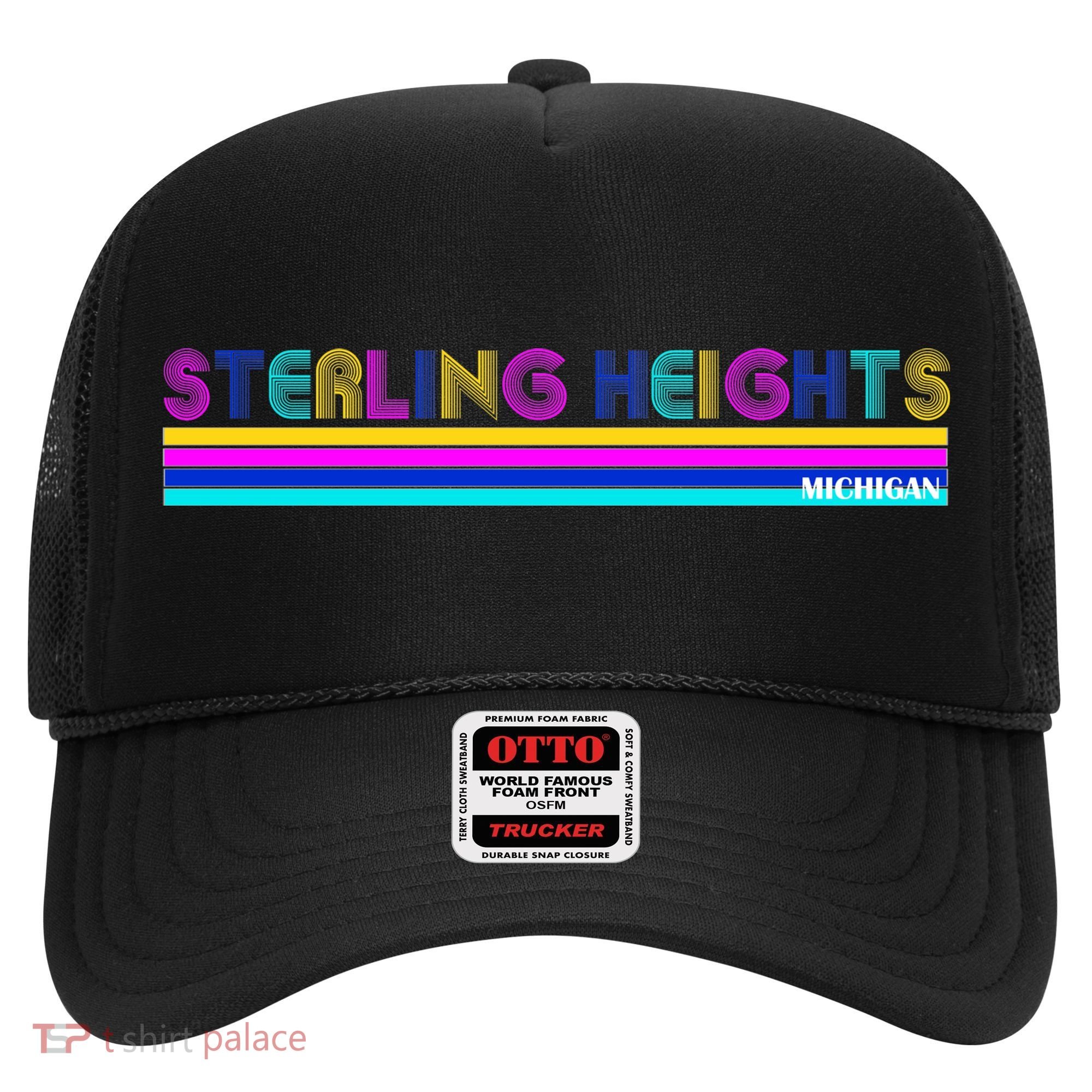 Sterling Heights Michigan Retro Hat