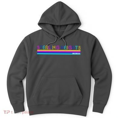Sterling Heights Michigan Retro Hoodie