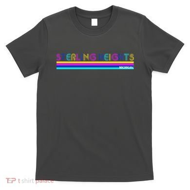 Sterling Heights Michigan Retro T-Shirt