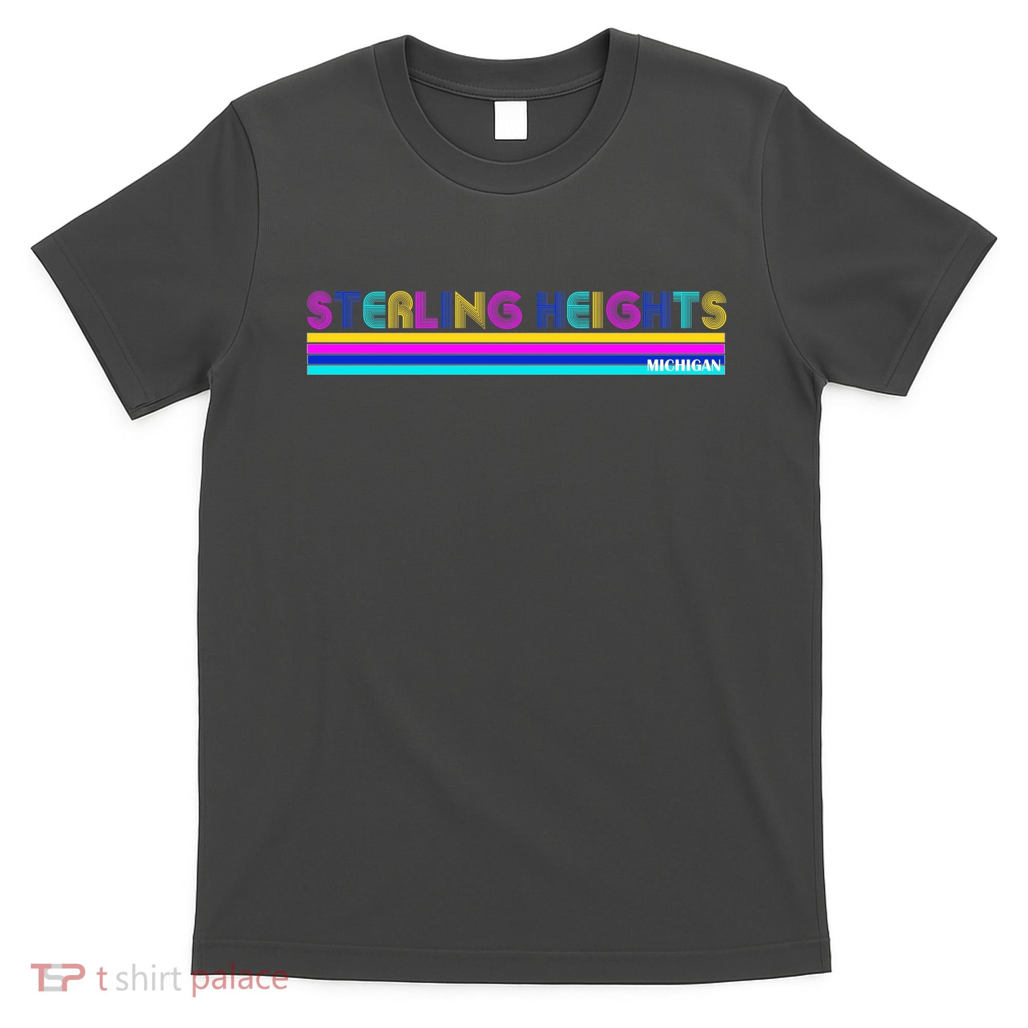 Sterling Heights Michigan Retro T-Shirt