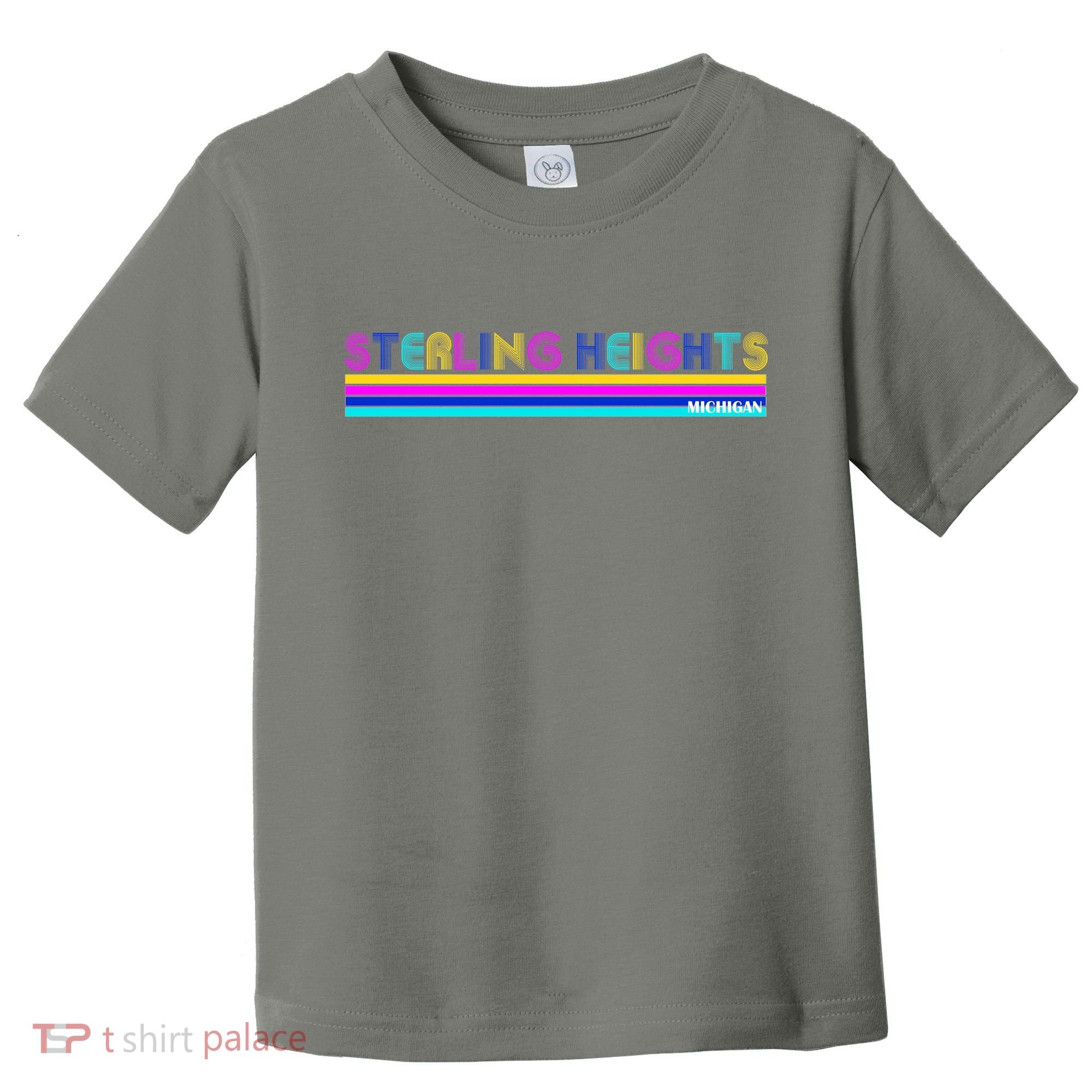 Sterling Heights Michigan Retro Toddler T-Shirt