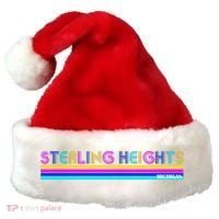 Sterling Heights Michigan Retro Santa Hat thumb 0