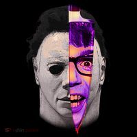 Scary Halloween Mask And Knife Coffee Mug thumb 5