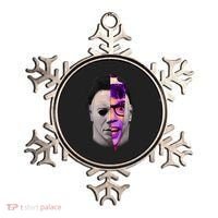 Scary Halloween Mask And Knife Ornament thumb 0