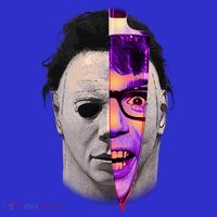 Scary Halloween Mask And Knife Women's Tank Top thumb 5