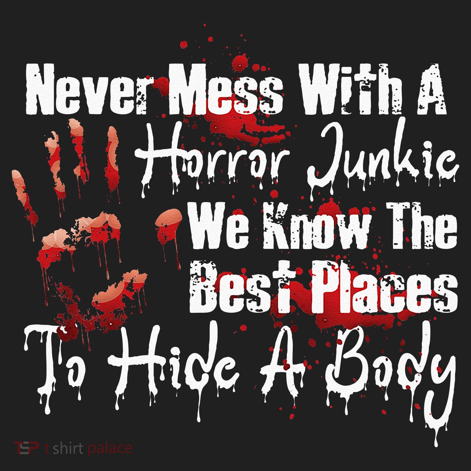Scary Horror Movie Mess With A Horror Movie Junkie Women's Sweatshirt