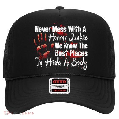 Scary Horror Movie Mess With A Horror Movie Junkie Hat