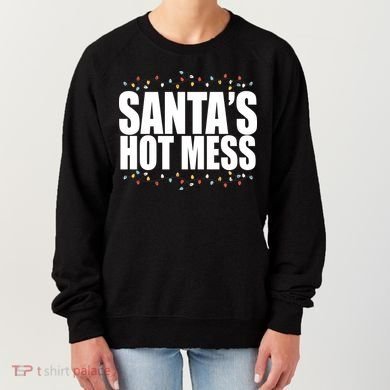 Santas Hot Mess Women's Sweatshirt