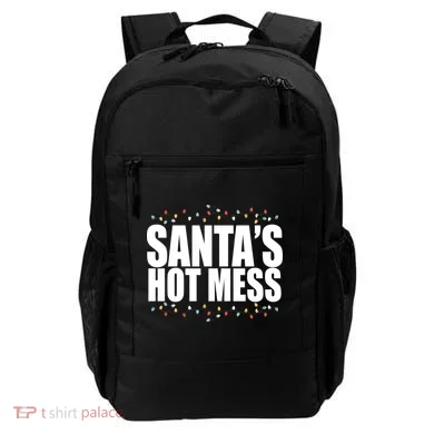Santas Hot Mess Backpack