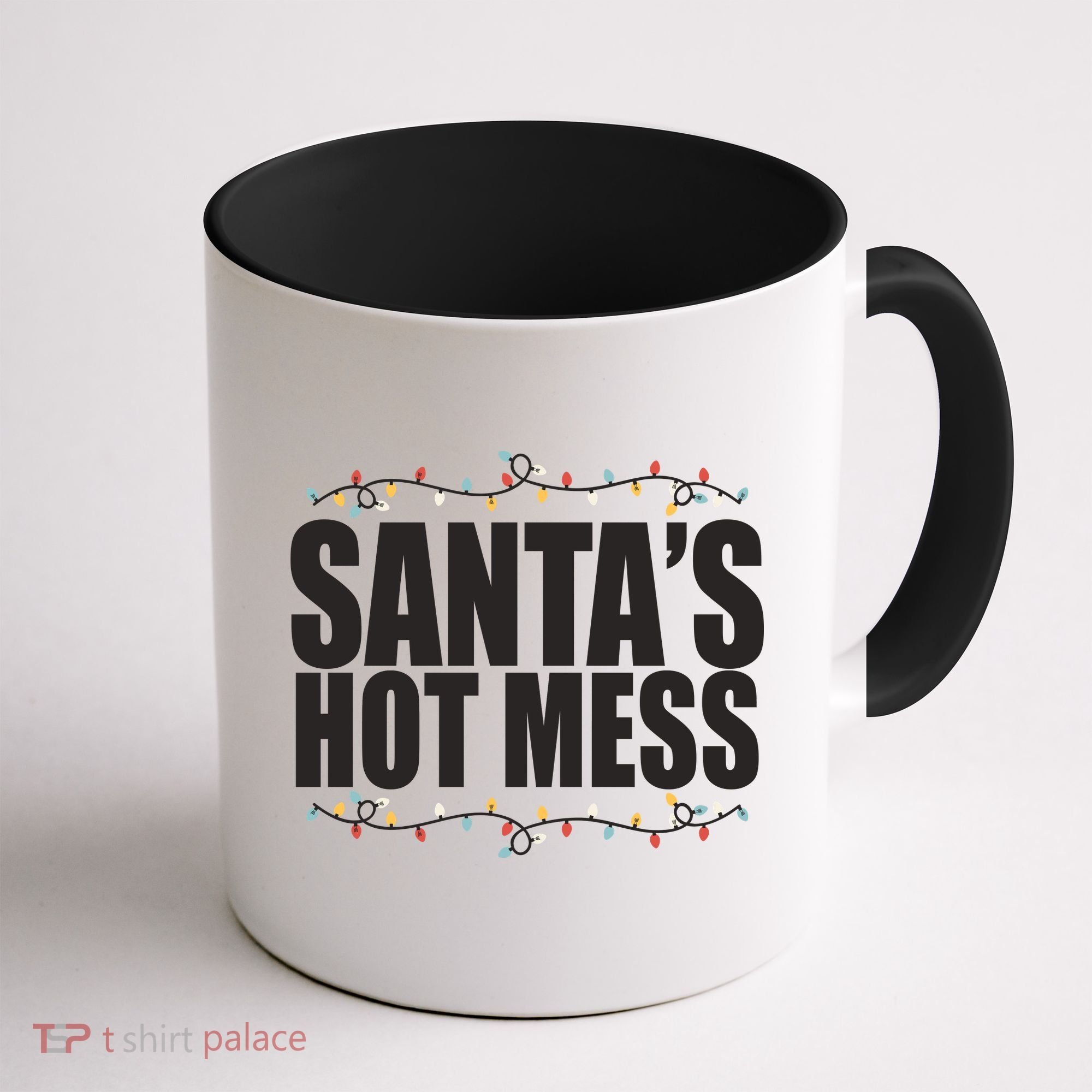Santas Hot Mess Coffee Mug