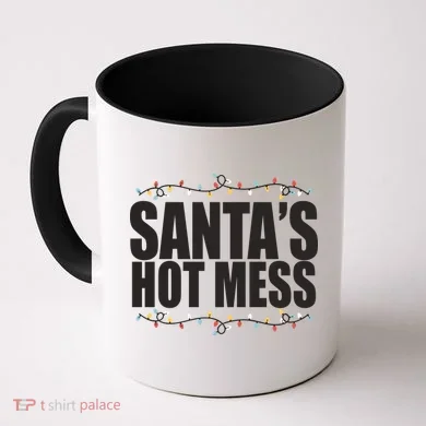 Santas Hot Mess Coffee Mug