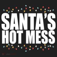 Santas Hot Mess Golf Towel thumb 3
