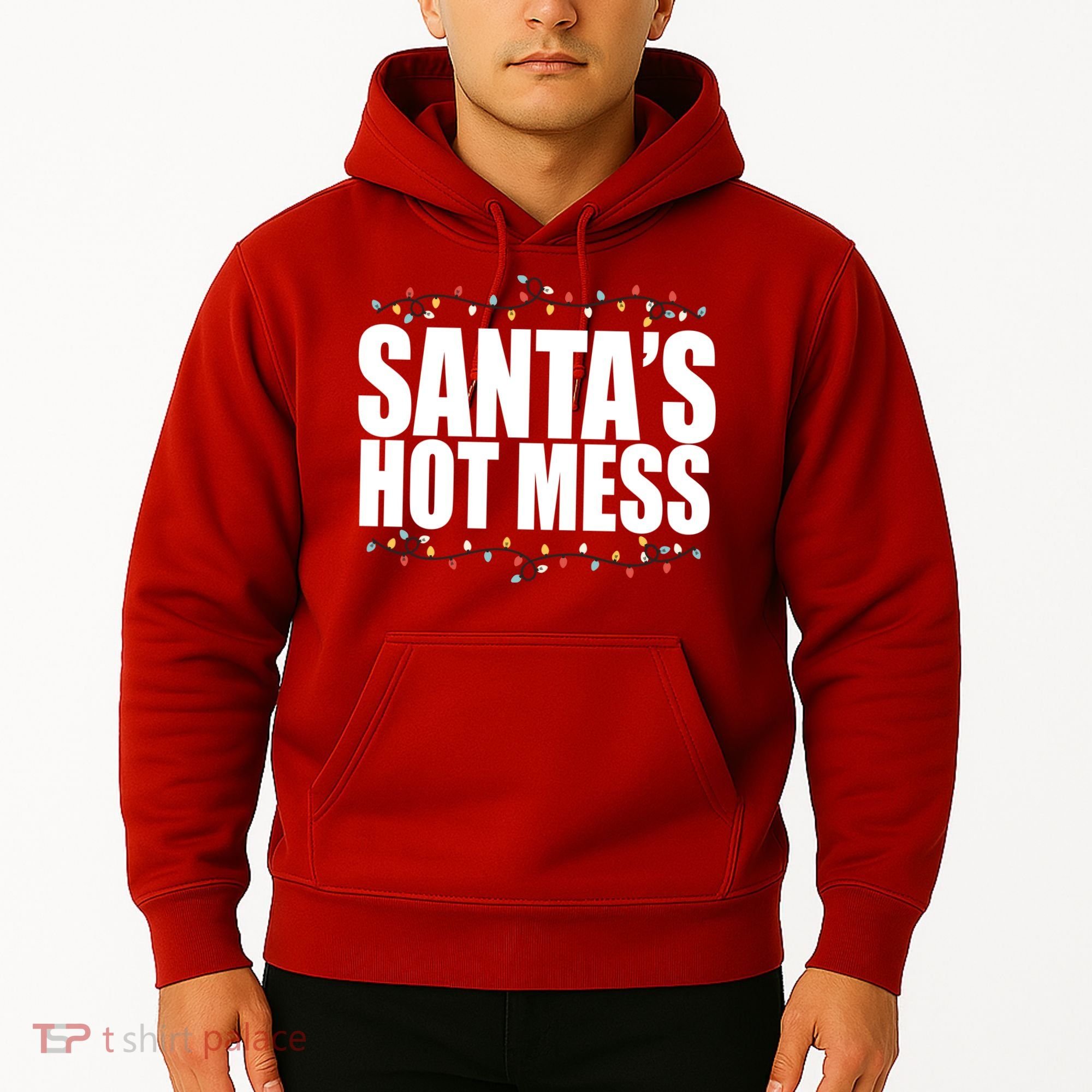 Santas Hot Mess Hoodie