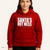 Santas Hot Mess Hoodie thumb 5