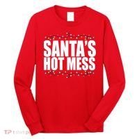Santas Hot Mess Long Sleeve Shirt thumb 0