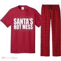 Santas Hot Mess Pajama Set thumb 0