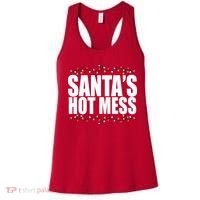 Santas Hot Mess Women's Tank Top thumb 0