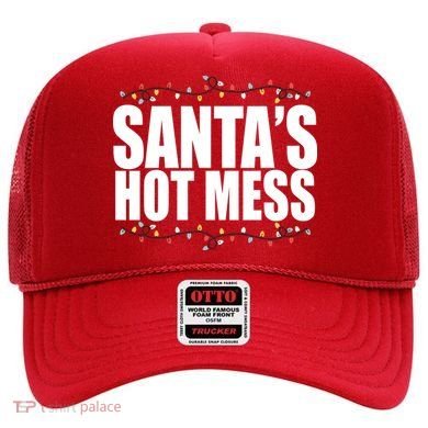 Santas Hot Mess Hat