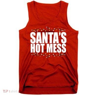 Santas Hot Mess Tank Top
