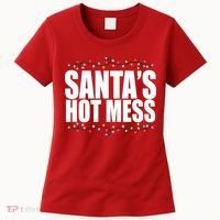 Santas Hot Mess Women's T-Shirt thumb 0