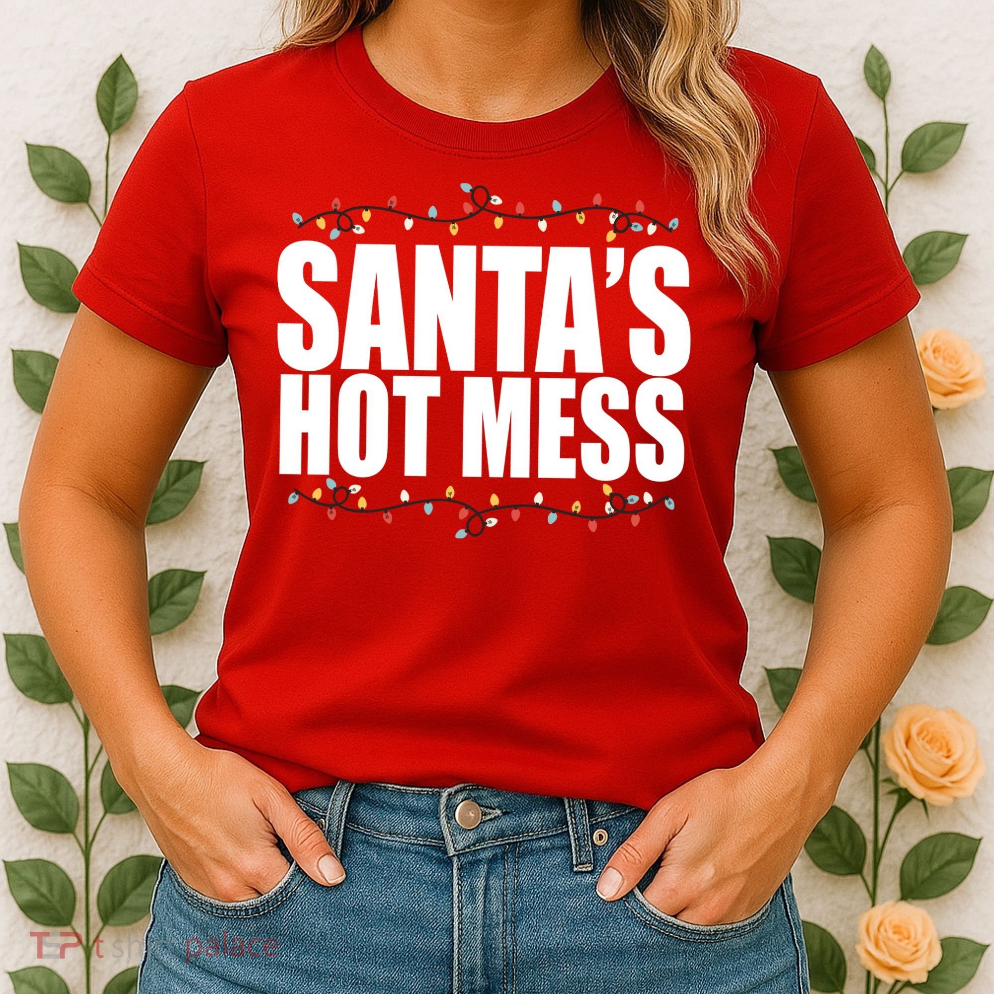 Santas Hot Mess Women's T-Shirt