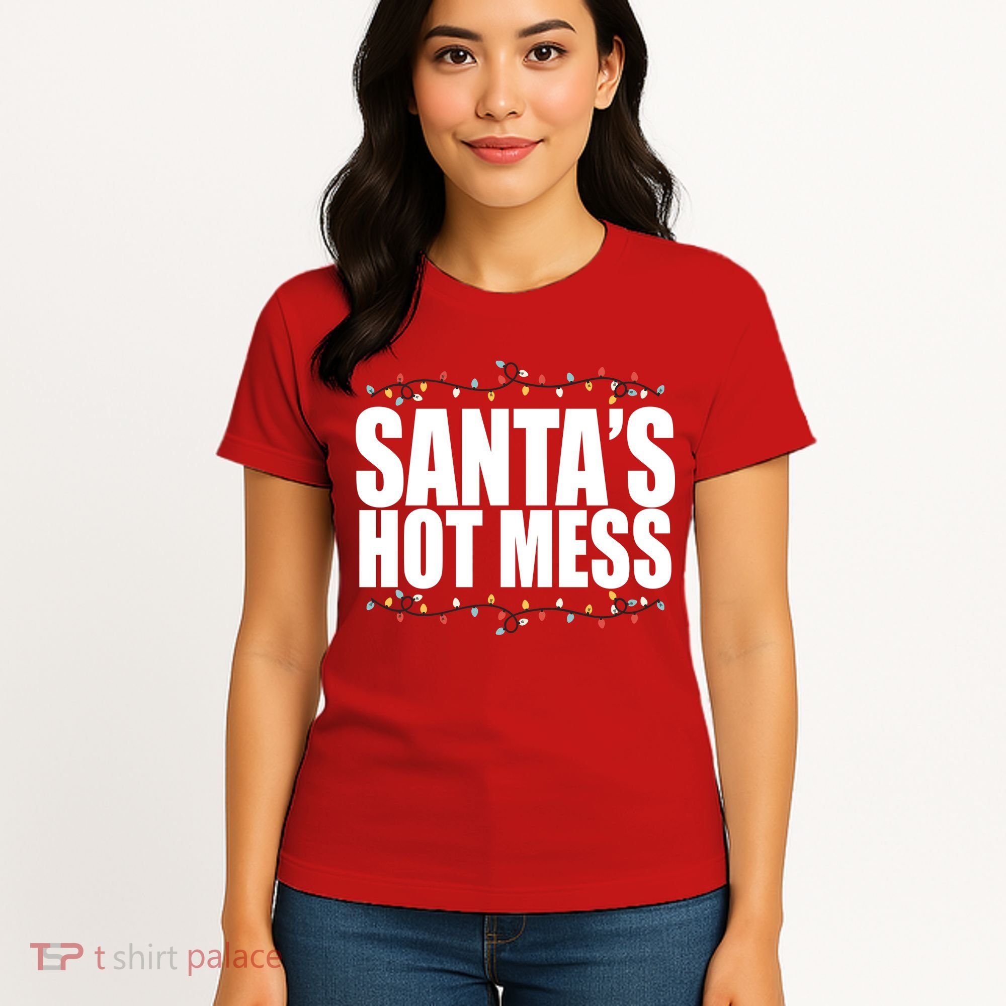 Santas Hot Mess Women's T-Shirt